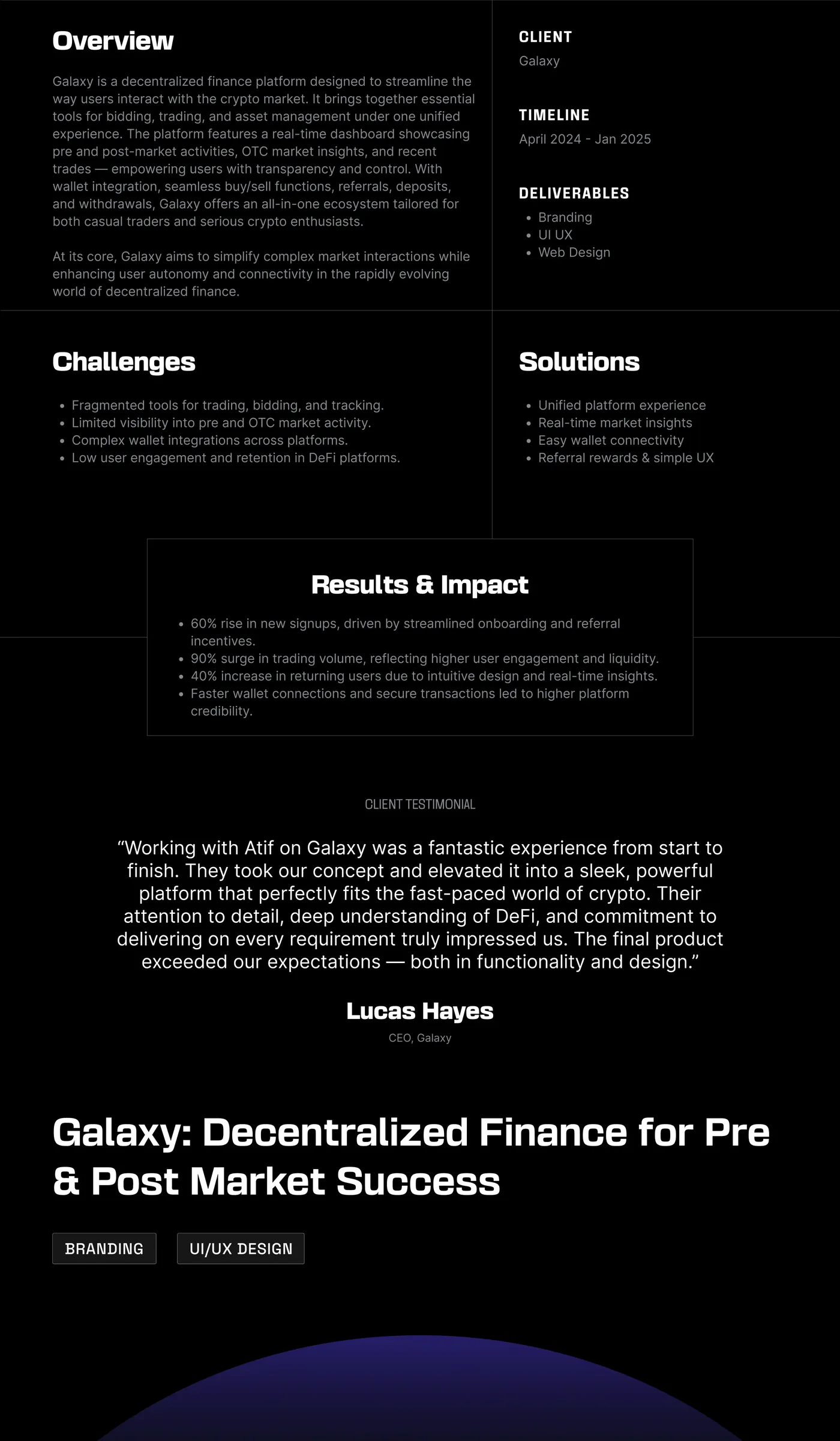 Galaxy full case study